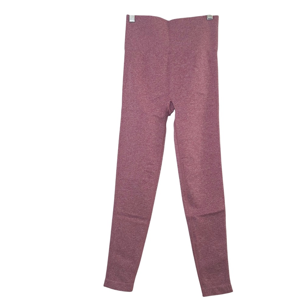 Halara High Waisted Scrunch Butt Seamless Leggings Mauve Pink Small 7/8 workout